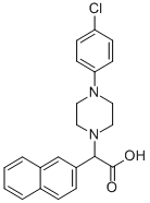 [4-(4-CHLORO-PHENYL)-PIPERAZIN-1-YL]-NAPHTHALEN-2-YL-ACETIC ACID