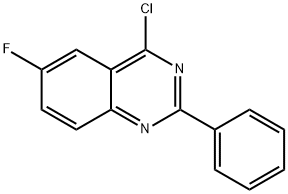 QUINAZOLINE, 4-CHLORO-6-FLUORO-2-PHENYL-