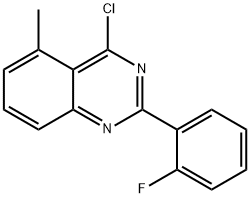 4-CHLORO-2-(2-FLUORO-PHENYL)-5-METHYL-QUINAZOLINE