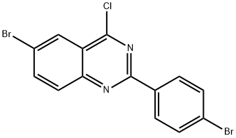 6-BROMO-2-(4-BROMO-PHENYL)-4-CHLORO-QUINAZOLINE