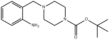 2-(4-Boc-piperazin-1-yl-methyl)aniline Structural