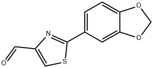 2-BENZO[1,3]DIOXOL-5-YL-THIAZOLE-4-CARBALDEHYDE