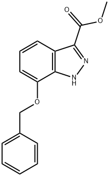 METHYL 7-BENZYLOXY-1H-INDAZOLE-3-CARBOXYLATE