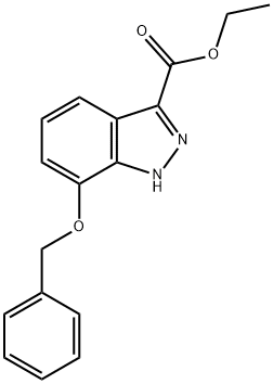 ETHYL 7-BENZYLOXY-1H-INDAZOLE-3-CARBOXYLATE