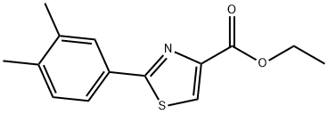 2-(3,4-DIMETHYL-PHENYL)-THIAZOLE-4-CARBOXYLIC ACID ETHYL ESTER