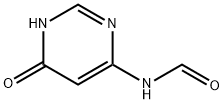 Formamide, N-(6-hydroxy-4-pyrimidinyl)- (7CI) Structural