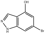 1H-Indazol-4-ol, 6-broMo- Structural