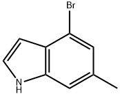 1H-Indole, 4-broMo-6-Methyl- Structural