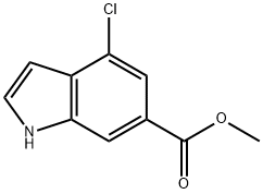 1H-Indole-6-carboxylic acid, 4-chloro-, Methyl ester