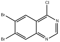 QUINAZOLINE, 6,7-DIBROMO-4-CHLORO-