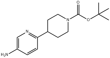 5-AMINO-1-BOC-3',4',5',6'-TETRAHYDRO-2'H-[2,4']BIPYRIDINYL Structural