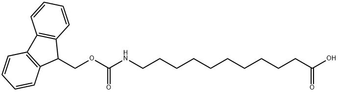 FMOC-11-AMINOUNDECANOIC ACID Structural