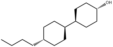 Trans-4-(trans-4-n-Butylcyclohexyl)cyclohexanol Structural