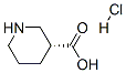 (R)-PIPERIDINE-3-CARBOXYLIC ACID HCL Structural