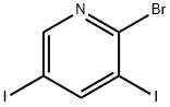 2-BROMO-3,5-DIIODOPYRIDINE Structural