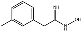 N-HYDROXY-2-M-TOLYL-ACETAMIDINE Structural