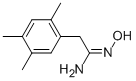 N-HYDROXY-2-(2,4,5-TRIMETHYL-PHENYL)-ACETAMIDINE