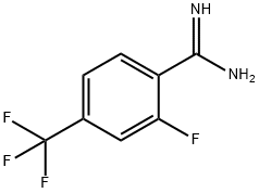 2-FLUORO-4-TRIFLUOROMETHYL-BENZAMIDINE