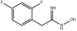 2-(2,4-DIFLUORO-PHENYL)-N-HYDROXY-ACETAMIDINE Structural