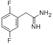 2-(2,5-DIFLUORO-PHENYL)-ACETAMIDINE Structural