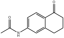 N-(5-Oxo-5,6,7,8-tetrahydronaphthalen-2-yl)acetamide Structural