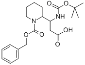 3-BOC-AMINO-3-(2'-CBZ)PIPERIDINE-PROPIONIC ACID
