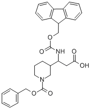 3-N-FMOC-AMINO-3-(3'-CBZ)PIPERIDINE-PROPIONIC ACID
