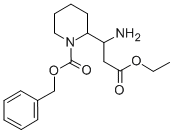 3-AMINO-3-(2'-CBZ)PIPERIDINE-PROPIONIC ACID ETHYL ESTER
