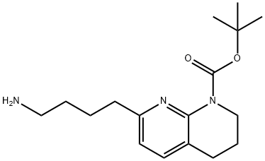 8-N-BOC-5,6,7,8-TETRAHYDRO-1,8-NAPHTHYRIDIN-2-BUTYLAMINE
