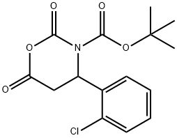 N-BOC-BETA-ALANINE-BETA-2'-CHLOROPHENYL-N-CARBOXYANHYDRIDE
