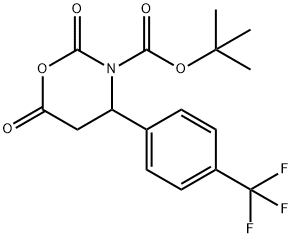 N-BOC-BETA-ALANINE-BETA-4'-TRIFLUOROMETHYLPHENYL-N-CARBOXYANHYDRIDE
