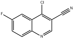 4-CHLORO-6-FLUORO-QUINOLINE-3-CARBONITRILE
