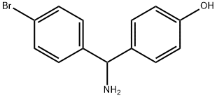 1-(4-BROMOPHENYL)-1-(4-HYDROXYPHENYL)METHYLAMINE Structural