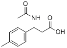 N-ACETYL-2-(P-TOLYL)-DL-BETA-ALANINE
 Structural