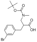 2-N-BOC-3-(3-BROMO-PHENYL)-2-METHYLAMINOMETHYL-PROPIONIC ACID
