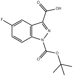 1-Boc-5-fluoro-3-indazole-carboxylic Acid