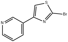 3-(2-BROMO-THIAZOL-4-YL)-PYRIDINE Structural