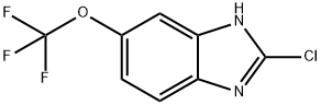 1H-BENZIMIDAZOLE, 2-CHLORO-5-(TRIFLUOROMETHOXY)-