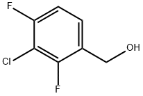 3-CHLORO-2,4-DIFLUOROBENZYL ALCOHOL Structural