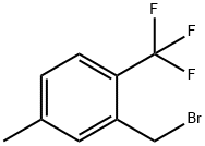 5-METHYL-2-(TRIFLUOROMETHYL)BENZYL BROMIDE Structural