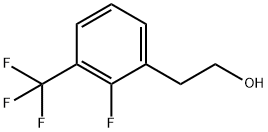 2-[2-FLUORO-3-(TRIFLUOROMETHYL)PHENYL]ETHANOL Structural