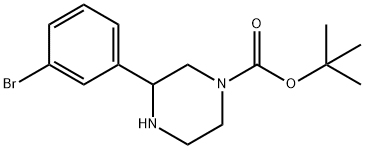 3-(3-BROMO-PHENYL)-PIPERAZINE-1-CARBOXYLIC ACID TERT-BUTYL ESTER