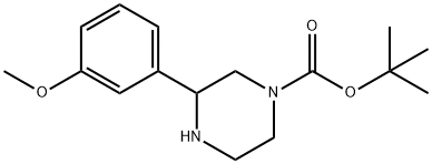 3-(3-METHOXY-PHENYL)-PIPERAZINE-1-CARBOXYLIC ACID TERT-BUTYL ESTER