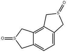 1,3,6,8-TETRAHYDRO-BENZO[1,2-C:3,4-C']DITHIOPHENE-2,7-DIOXIDE Structural