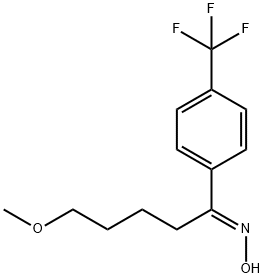 (E)-5-methoxy-1-[4-(trifluoromethyl)phenyl]pentan-1-one oxime 