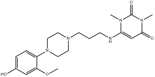 4-hydroxyurapidil Structural