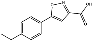 5-(4-ETHYL-PHENYL)-ISOXAZOLE-3-CARBOXYLIC ACID