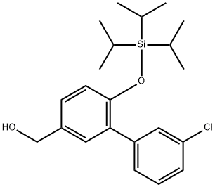 (3'-CHLORO-6-TRIISOPROPYLSILANYLOXY-BIPHENYL-3-YL)-METHANOL