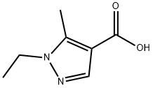 1-ETHYL-5-METHYL-1H-PYRAZOLE-4-CARBOXYLIC ACID Structural