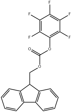 9-FLUORENYLMETHYL PENTAFLUOROPHENYL CARBONATE Structural